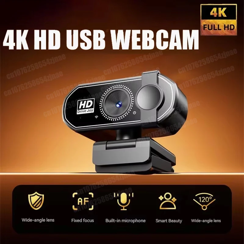 Q27 4K Webcam 2K Autofocus Streaming Web Cam 1080P Full HD Video Camera With Microphone For PC Laptop For Home-office 2026