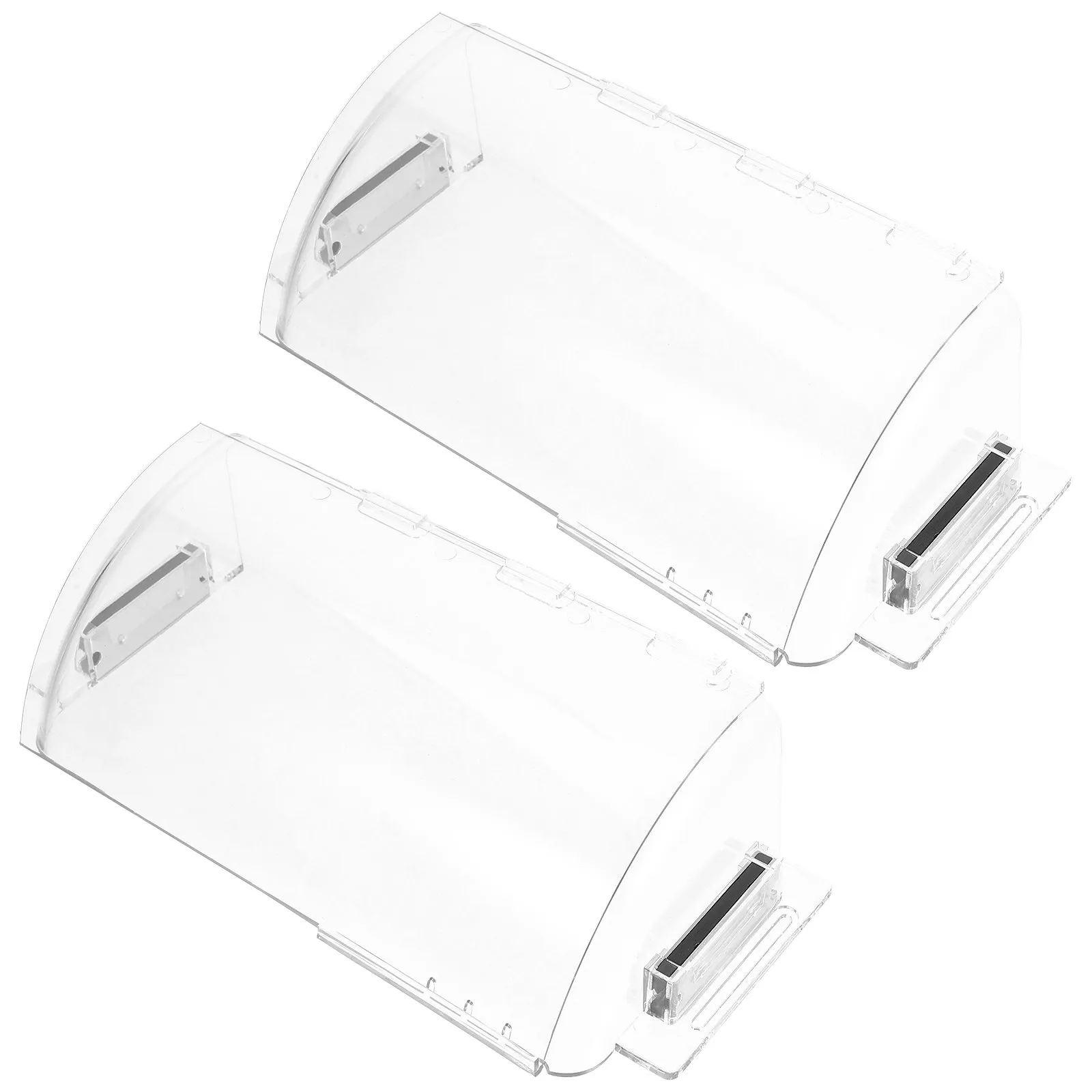 2Pcs Magnetic Floor Wall Ceiling Vent Deflectors Adjustable Airflow Covers Heavy Duty Air Redirectors for Home Ventilation