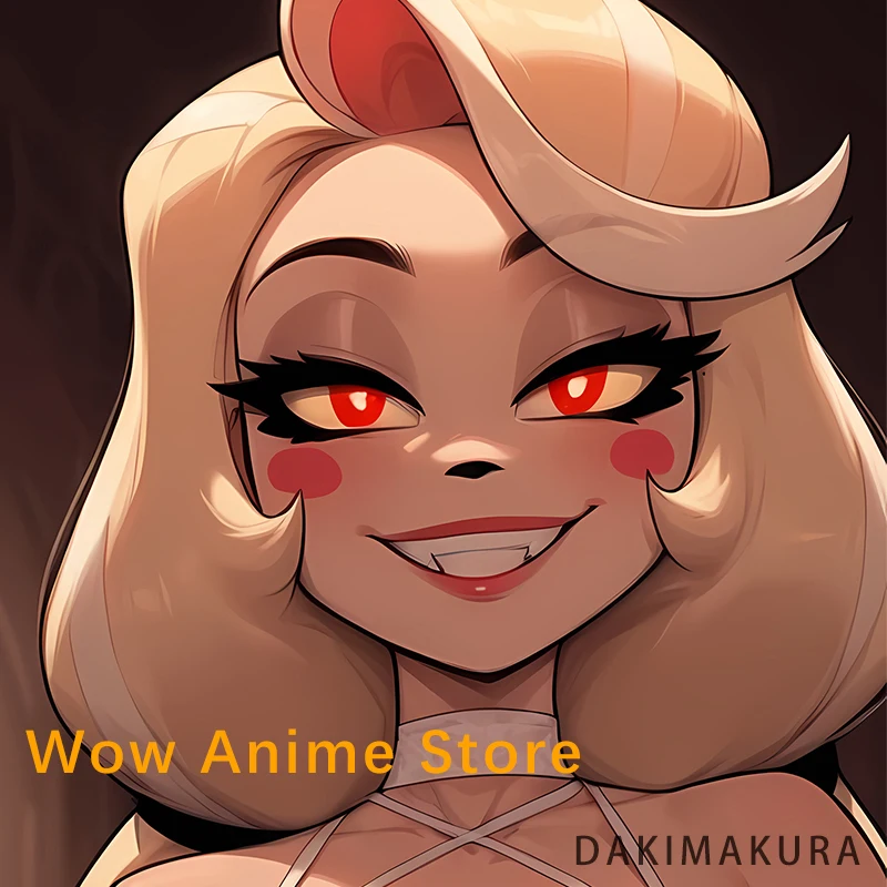 Dakimakura أنيمي تشارلي مورنينجستار فوتا مزدوجة الوجهين طباعة الحياة حجم الجسم كيس وسادة غطاء المخدة