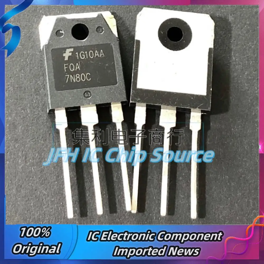 

10PCS FQA7N80C MOS TO-3P 7A 800V Best Quality Stock