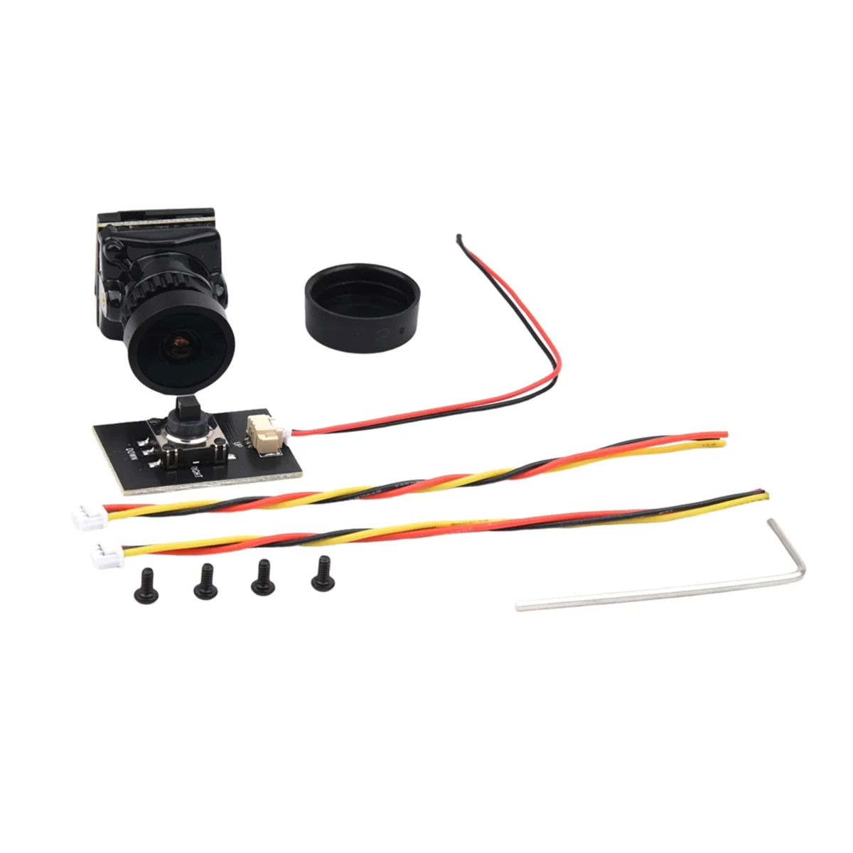 

For Mista Ratel FPV Camera 2000TVL 2.1mm Lens 5MP Night Vision Camera NTSC & PAL Switchable with OSD for RC FPV Drones B