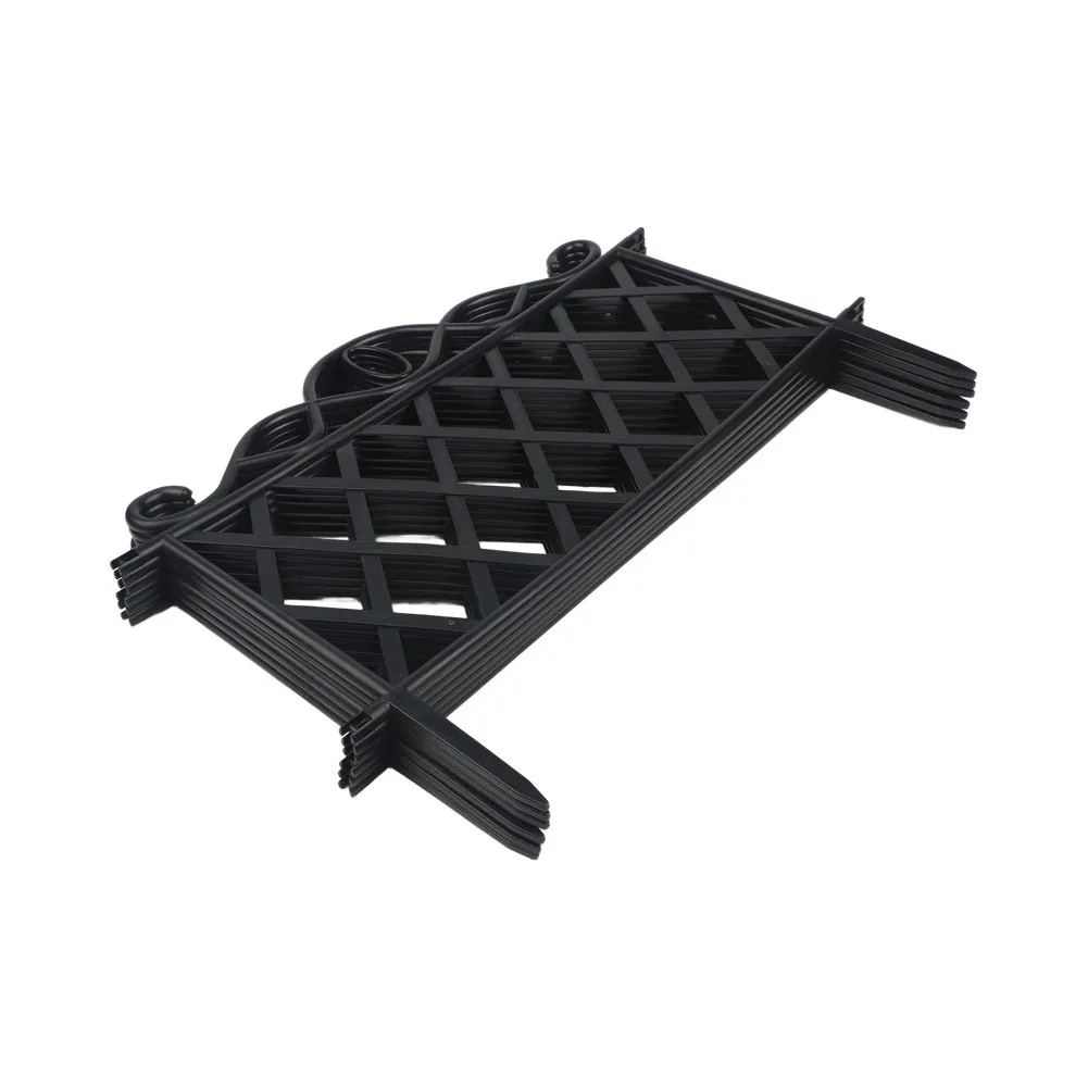 6pcs Garden Fence Detachable Garden Fence Lawn Edging Border Home Improvement Gardening Decoration Tools Plastic Fence Kit