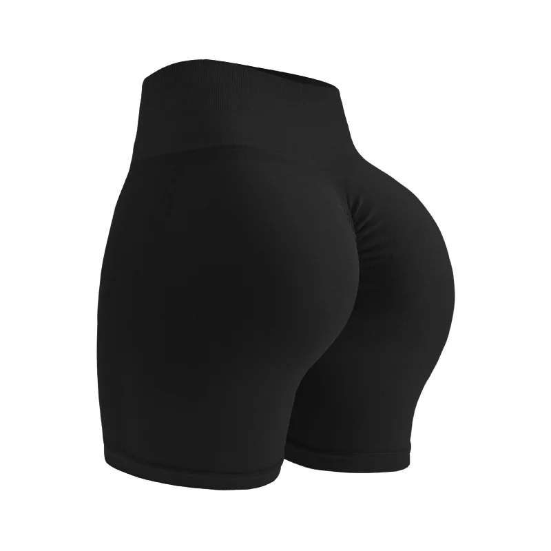 Pantalones de Yoga de cintura alta, Shorts deportivos para ciclismo, Fitness, levantamiento de cadera, 3/4