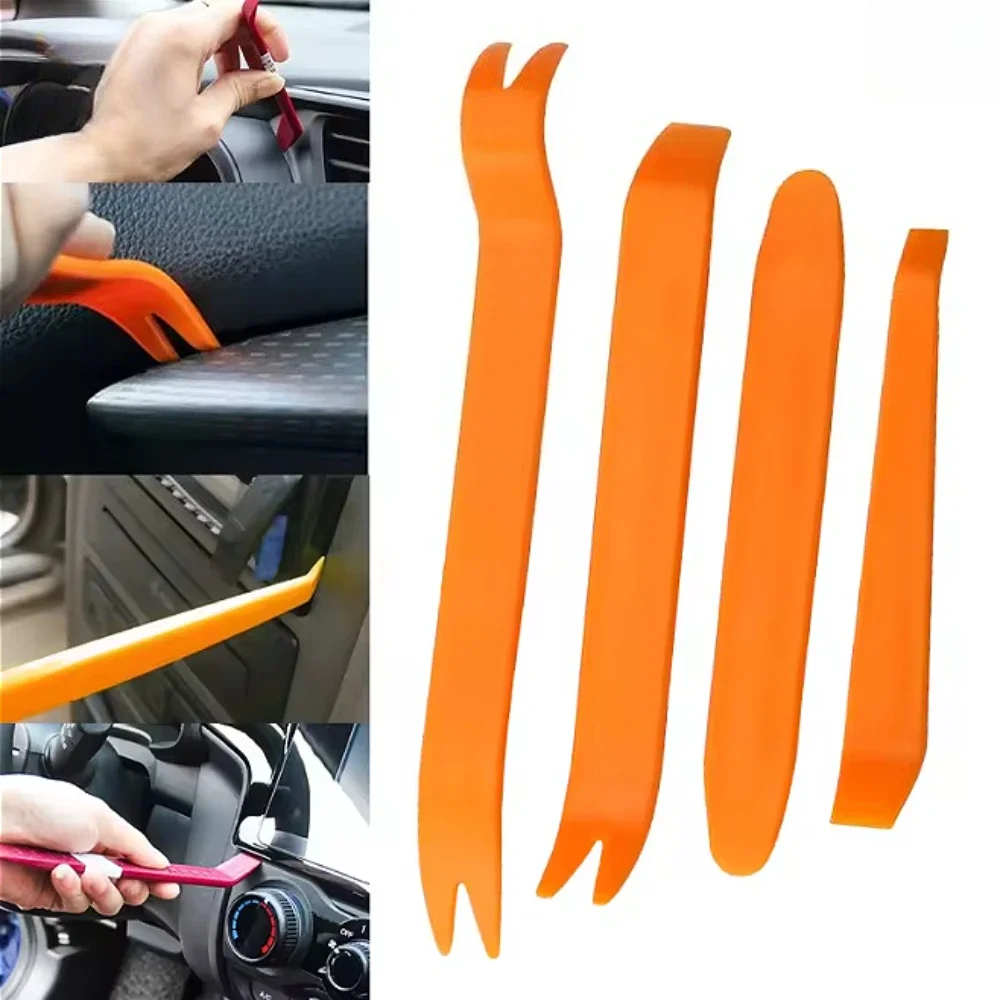 

1/4PCS Car Door Clip Car Disassembly Tools Set DVD Stereo Refit Kits Interior Plastic Trim Panel Dashboard Removal Tool