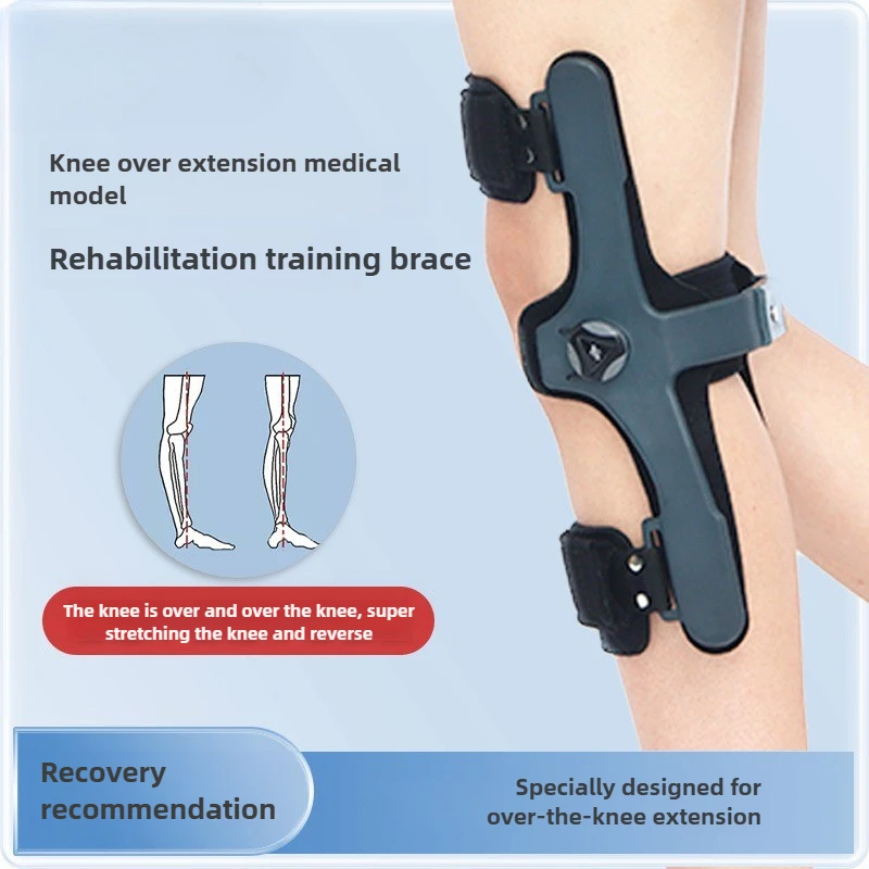 

Knee Correction Brace Knee Extension Orthosis Rehabilitation Training Protection Fixed