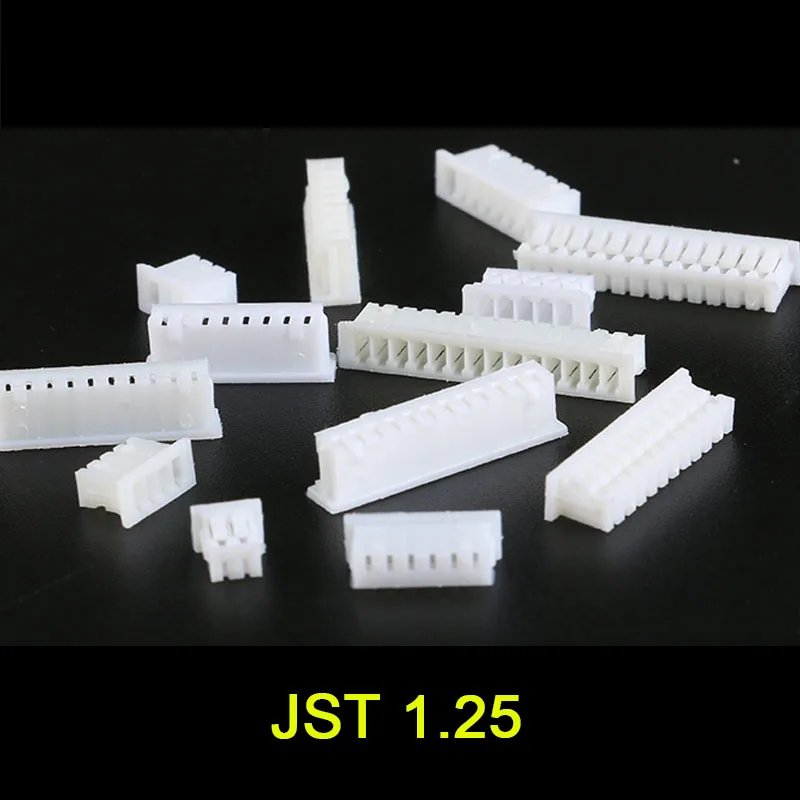 20Pcs SH1.0 JST 1.25 ZH1.5 PH2.0 XH2.54 2/3/4/5/6/7/8/9/10 Pin Housing Shell Connector 1.0/1.25/2.0/2.54mm Plastic Case
