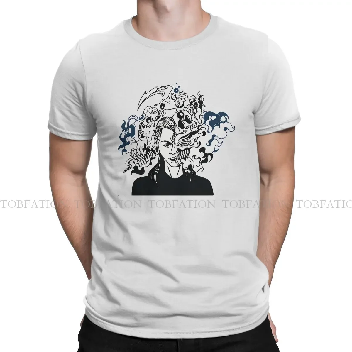 Art Casual TShirt Parasyte Anime Style Streetwear Casual T Shirt Men Unisex  Men Women Tees Cotton vintage