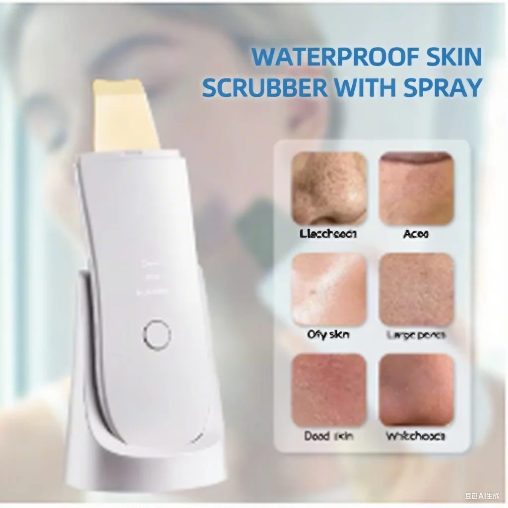 Grattoir cutané ultrasonique, Machine à pores, nettoyage en profondeur du visage, débouchage des Pores, élimine les points noirs et les bouche fermée, raffermissement de la peau