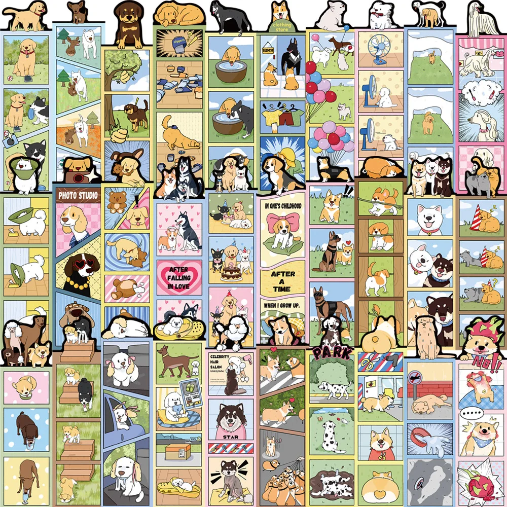 

30 шт. закладки с изображением собаки и мира, простые ручные креативные бумажные закладки для чтения для DIY