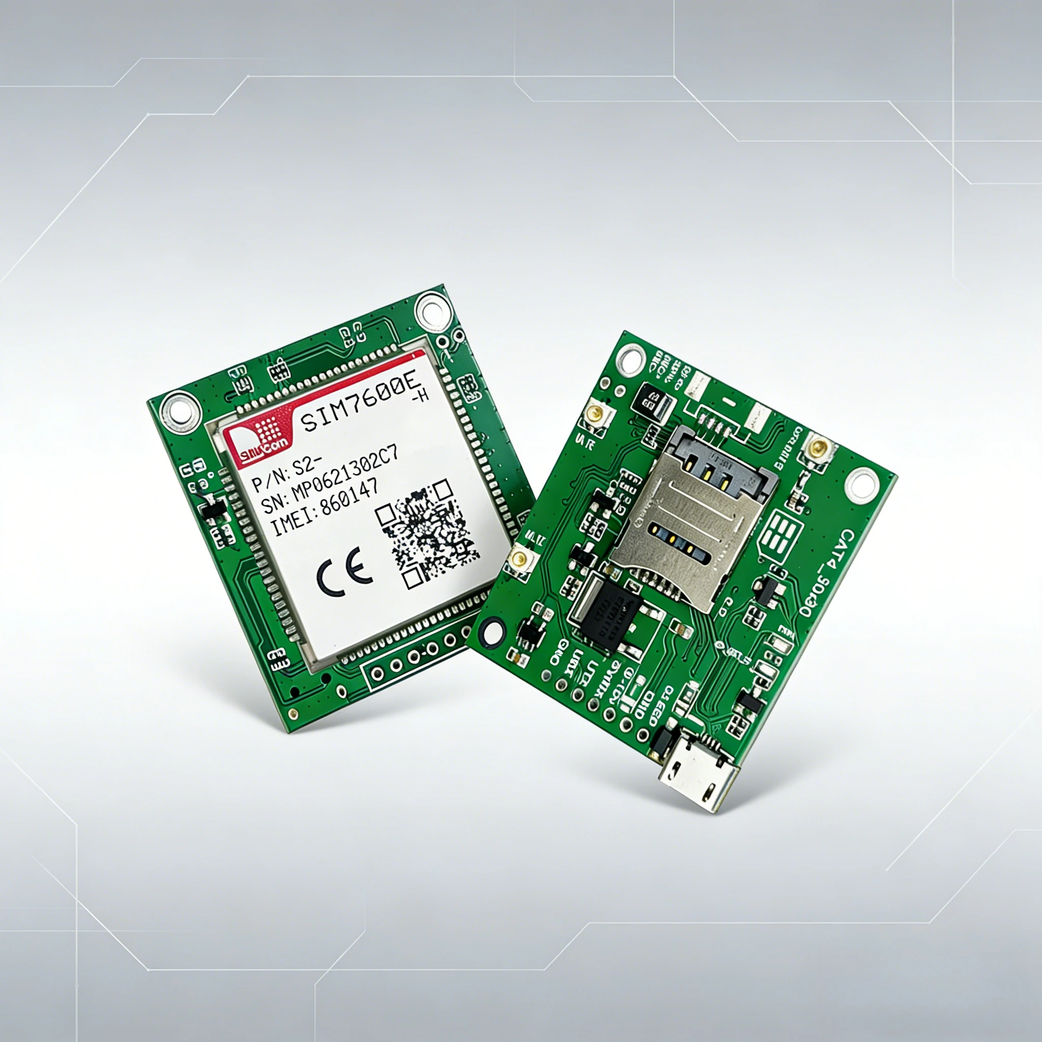 placa-base-sim7600e-h-simcom-4g-cat4-placa-de-desarrollo-sim7600e-placa-de-expansion-sim7600e-h-lte-cat4-gnss