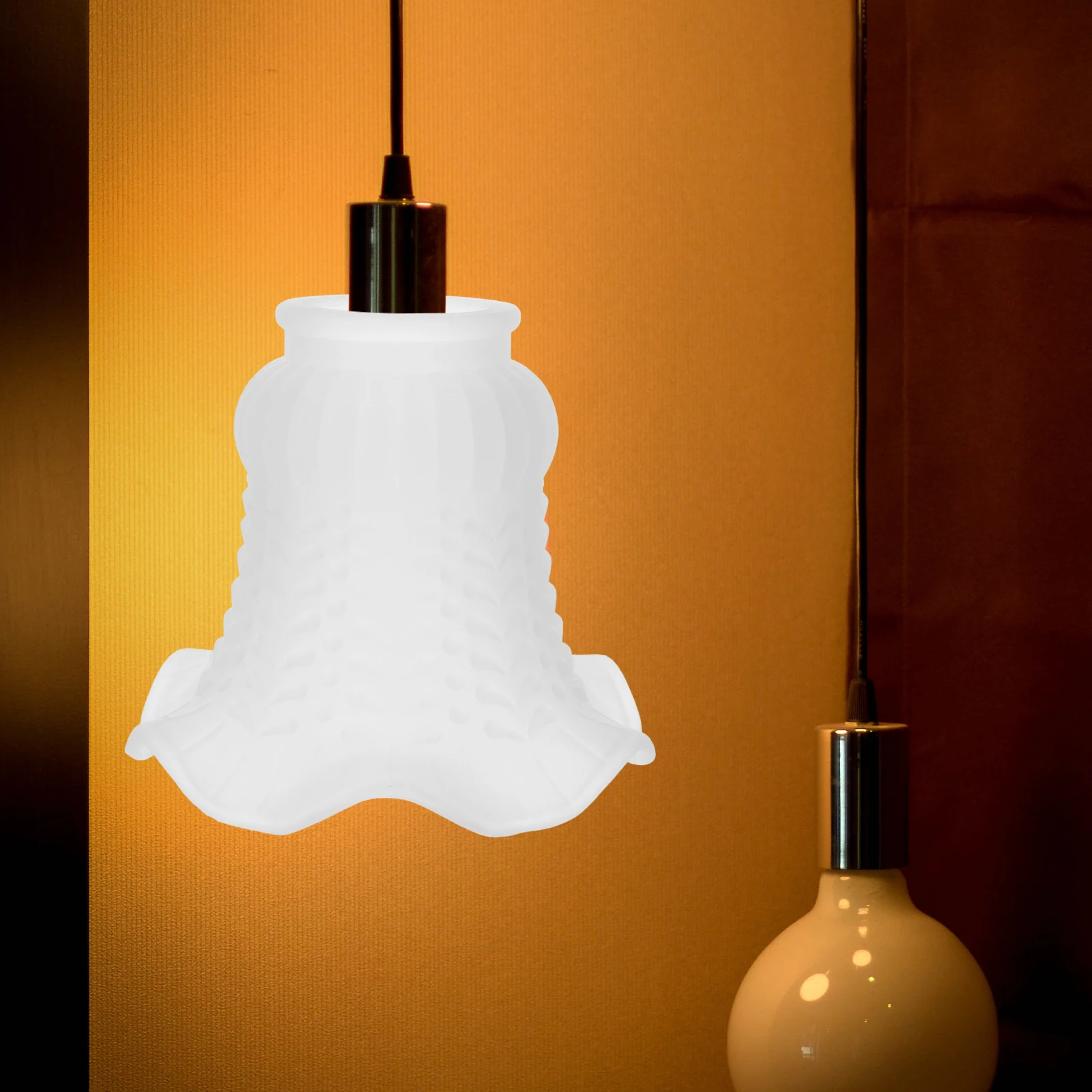 

Lamp Shade for Pendant Light Fixture Replacement Indoor Decorative Hanging Light Cover Smooth Texture Brightness