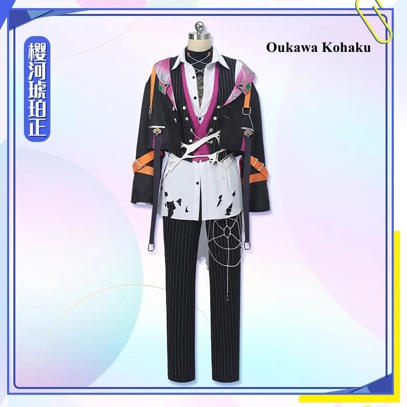 Ensemble Stars Oukawa Kohaku/Amagi Rinne/HiMERU/Shiina Niki Cosplay Costume Comic-on Party Party Man Cool Uniforms Cos Clothes