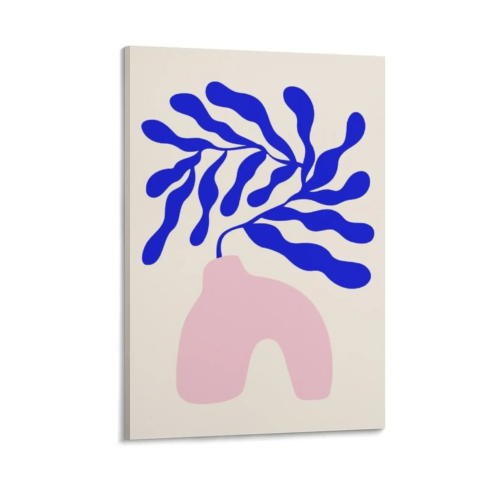 

Blue Matisse Ferns II Canvas Painting Paintings wallpapers home decor room decorations art mural