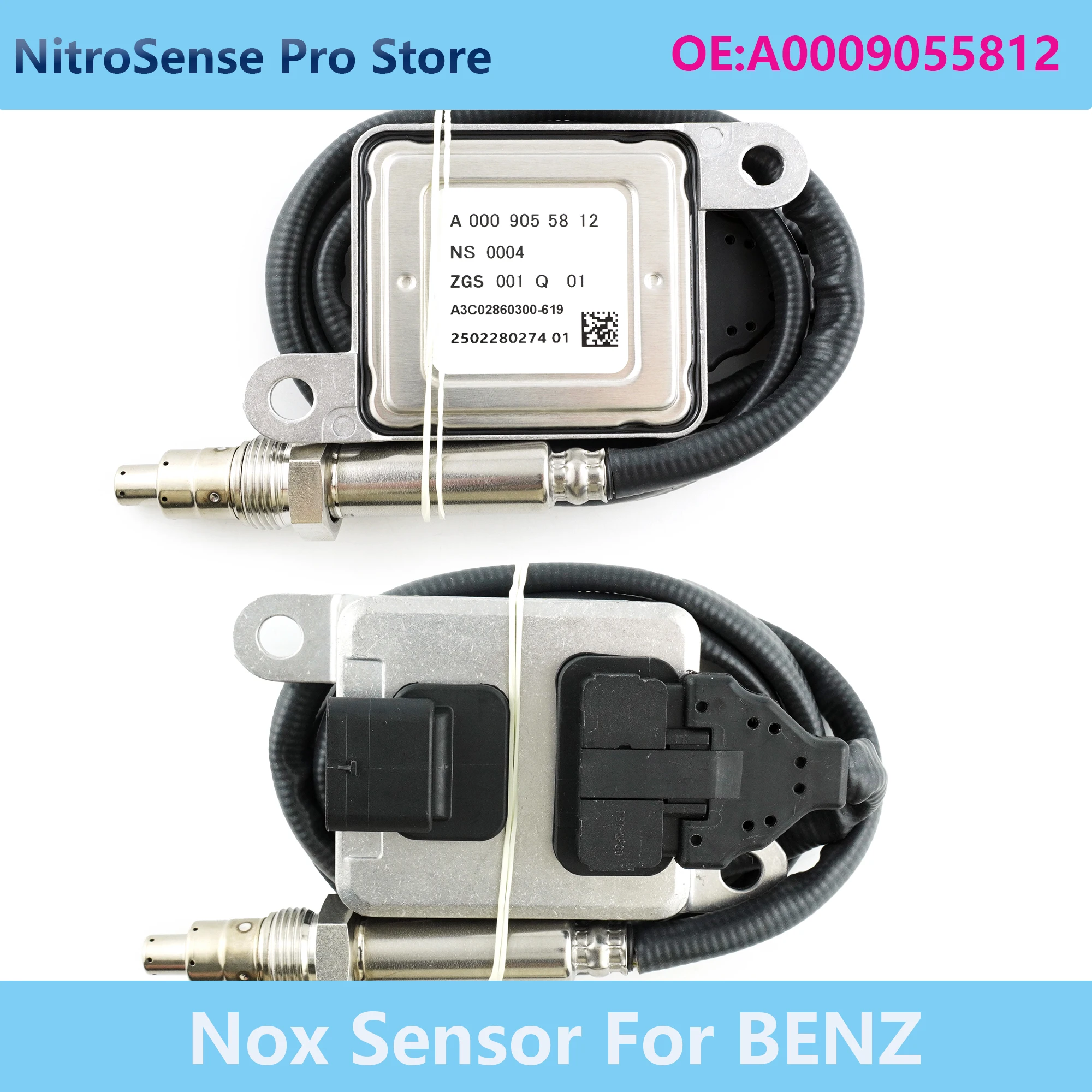 

A0009055812 0009055812 Оригинальный новый датчик оксида азота (NOx) для Mercedes Benz E250 Diesel Bluetec