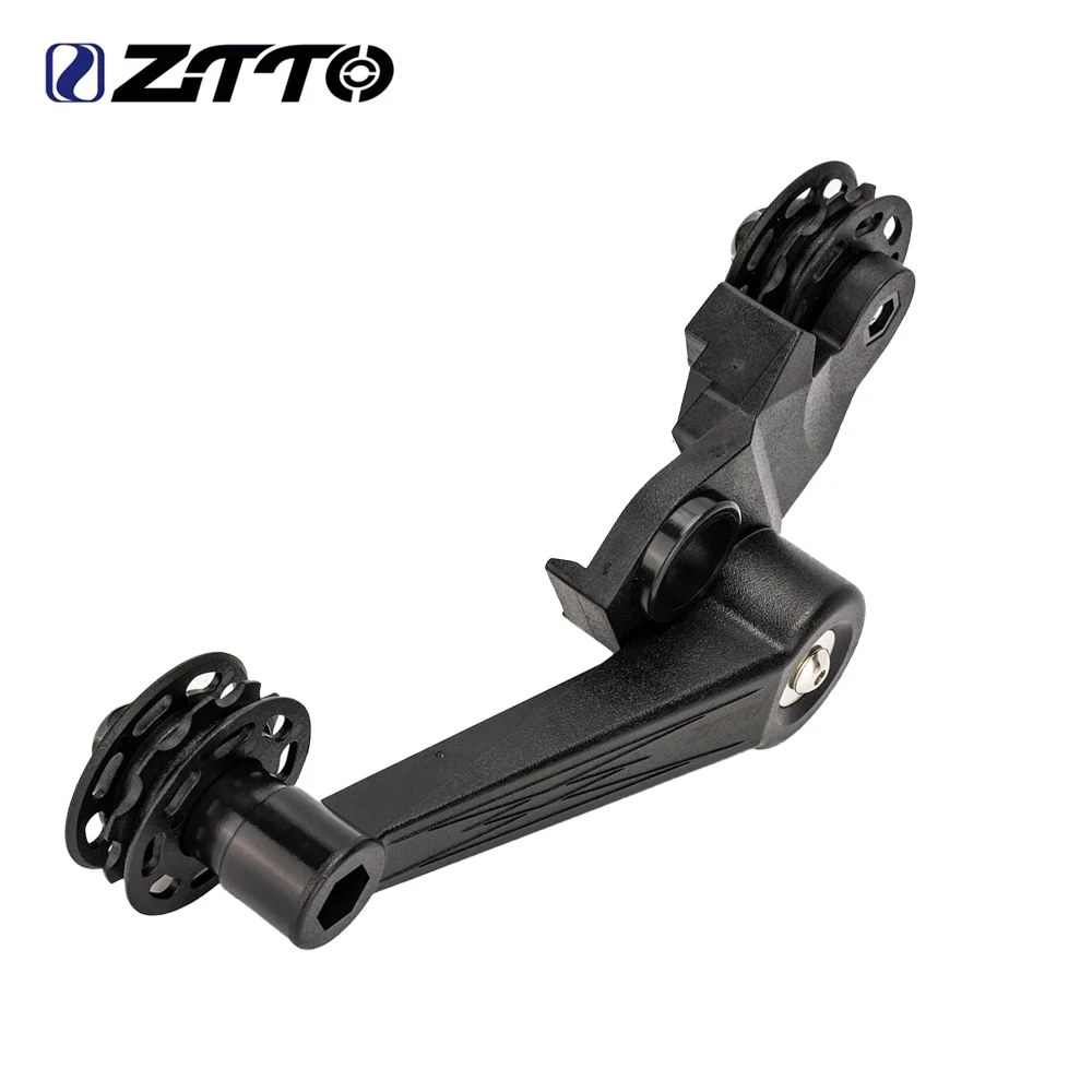 

ZTTO Folding Bike Chain Tensioner Wheel Pulley Chain Guide Protector Single 2-3 6 Speed Rear Derailleur Stabilizer Presser