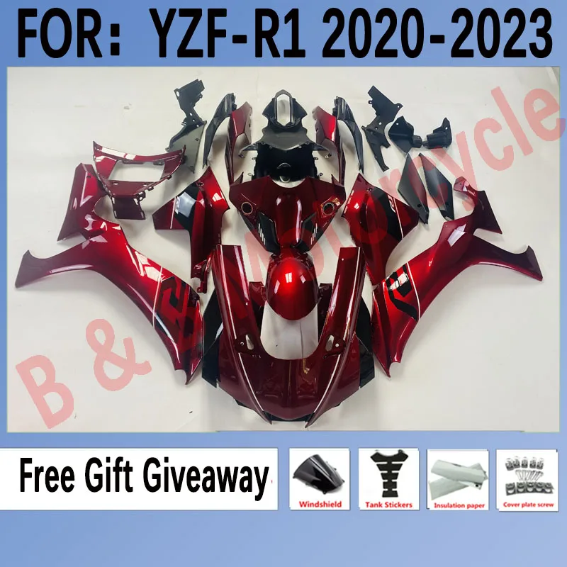 

For YZF R1 R1M 2020 2021 2022 2023 Fairings YZF-R1 20 21 22 23 Bodywork Fairing Kit Set Red