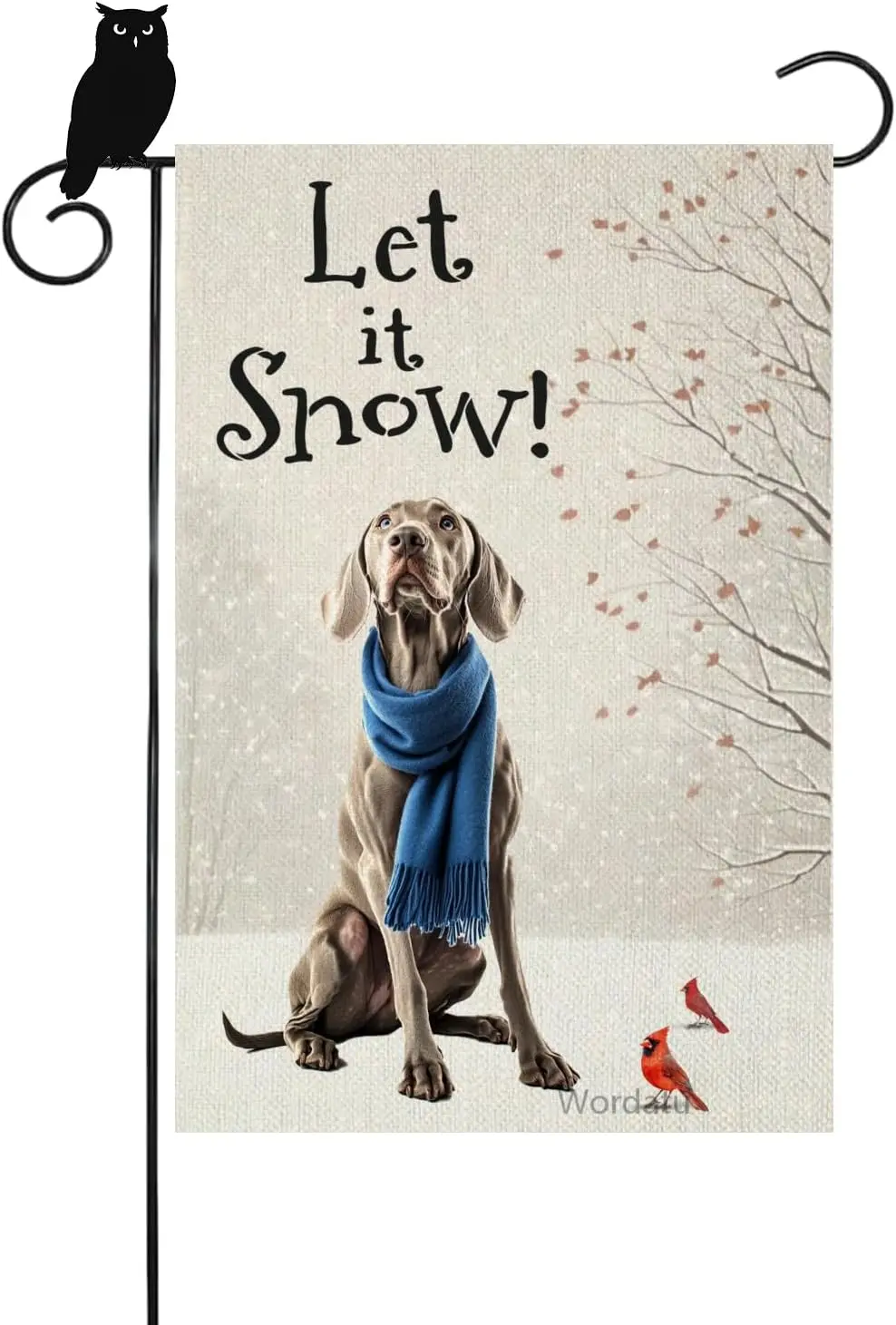 Winter Dog Garden F… - image