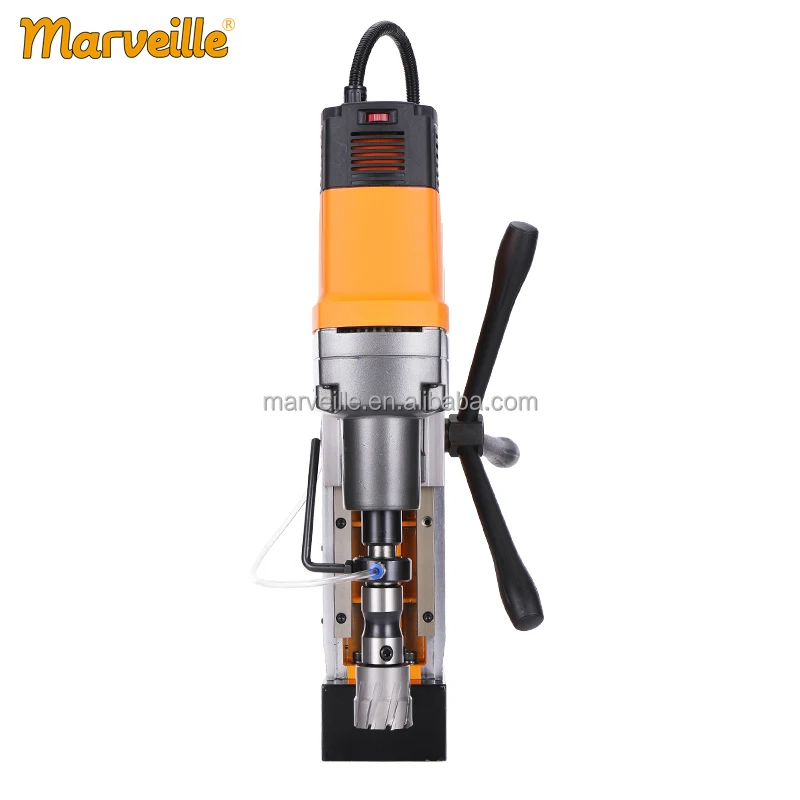 Marveille MW-60RT High Quality 11000N 68mm Automatic Magnetic Rotating Base Machine Core   Drilling 