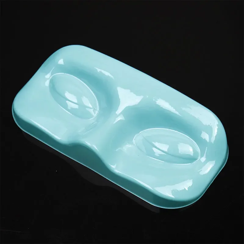 10 pezzi porta vassoi per ciglia forma del viso scatola per imballaggio ciglia finte custodia per ciglia strumento per trucco