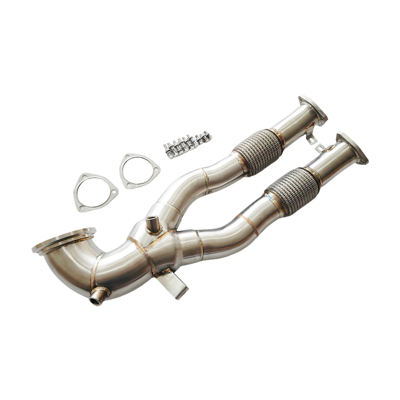 AKS Racing Downpipe For Audi RS3 8V 8Y TTRS 8S 2.5T Downpipe
