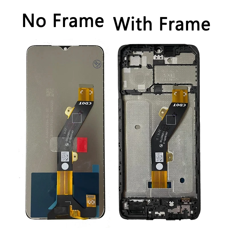 BF7 LCD For Infinix Tecno Spark Go 2023 LCD Display Touch Screen Digitizer Assembly with Frame Replacement Parts