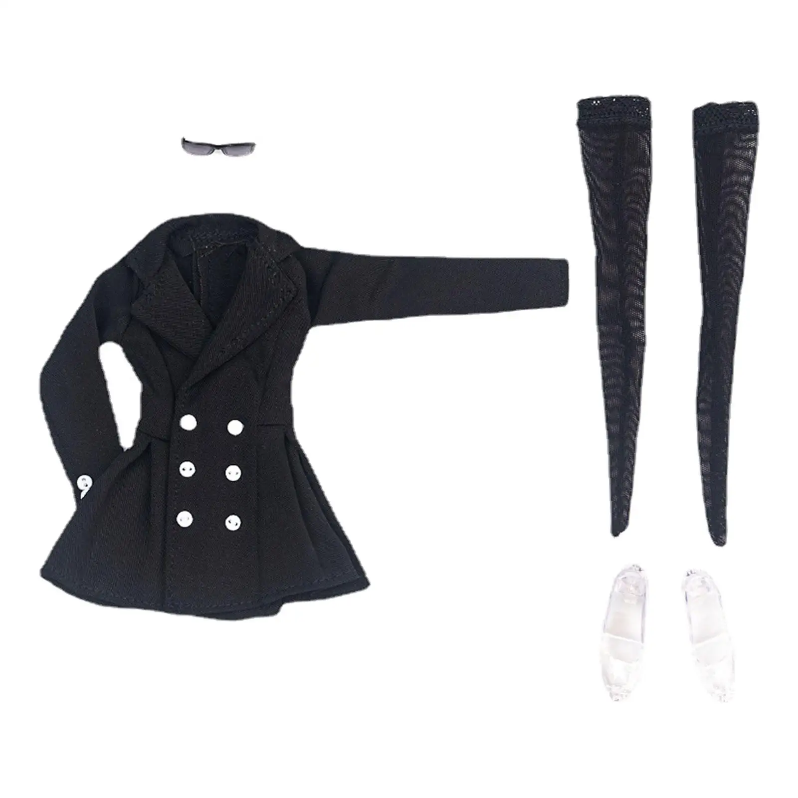 1/6 Scale Female Figure Doll Clothes with accessories Fashion for 12"