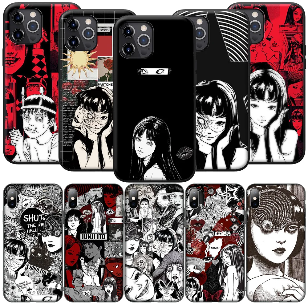 H-80 Horror Comic Junji ito Tomie Tees New Phone Case for Realme C3 C2 3 3i 5i 5 6s 6 7 8 8i 9i Pro