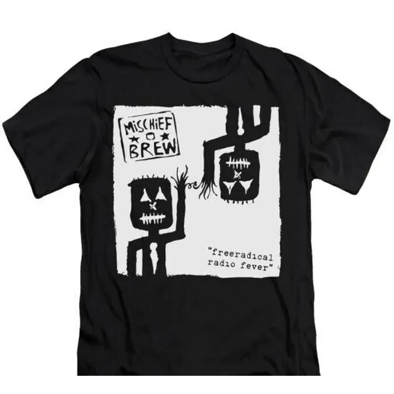 Mischief Brew T Shirt Freeradical radio fever Indie Rock Punk Gothic tee