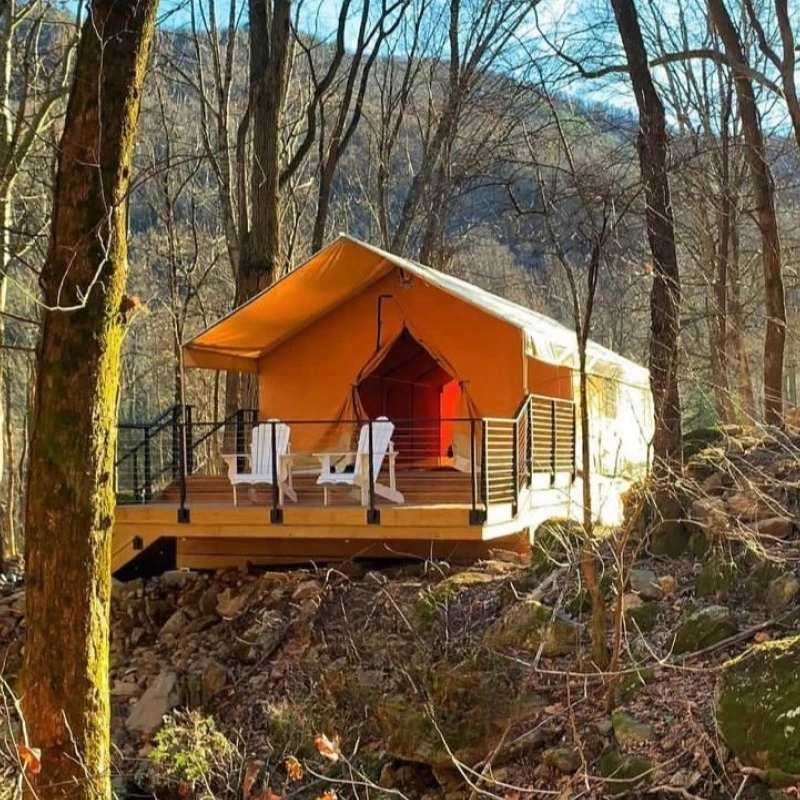

Light luxury simple nomadic hotel tent outdoor tourism camping camping scenic resort B & B
