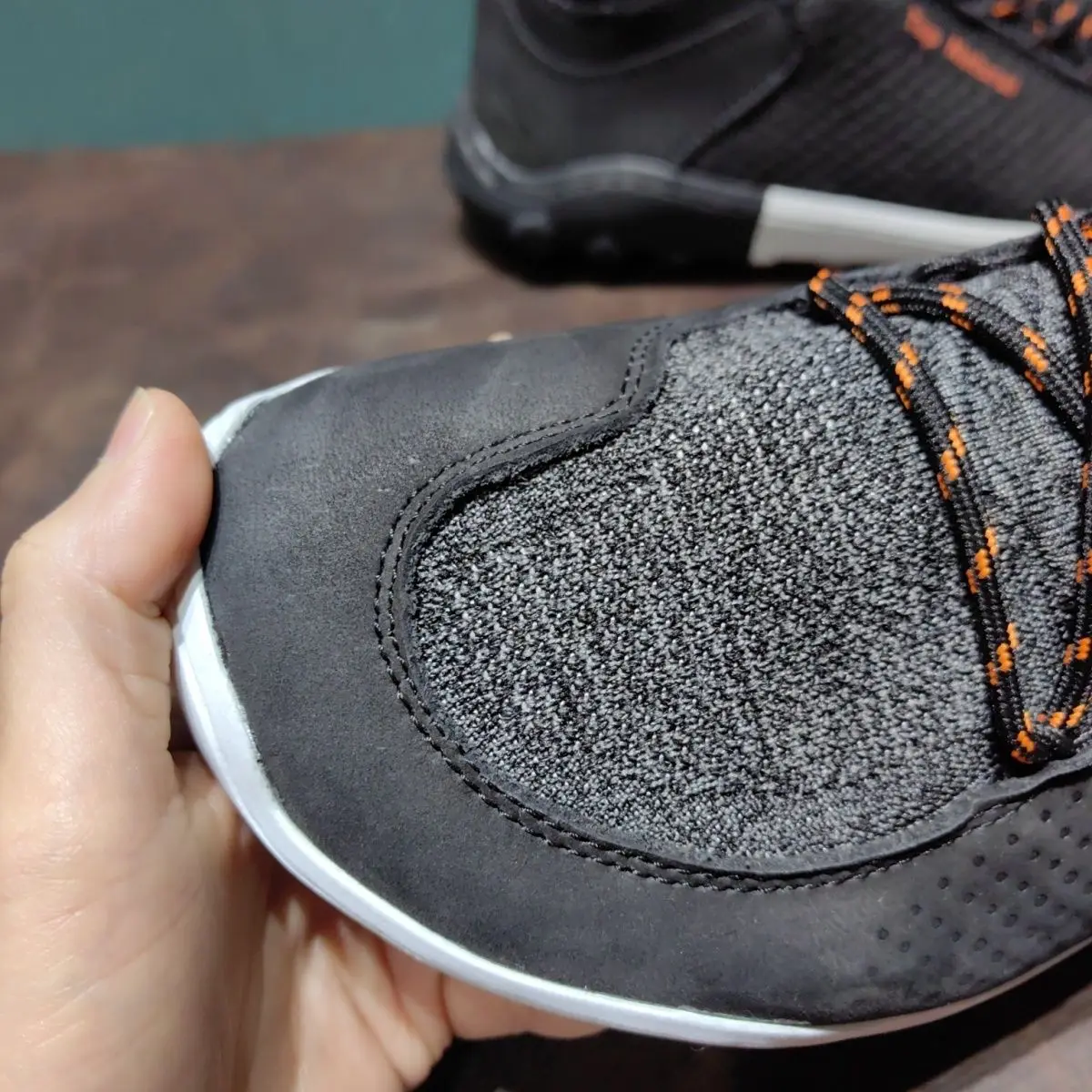 Men's spring new weightlifting shoes Breathable shoes Sports casual board shoes tide shoes Men's trend hundred cloth shoes