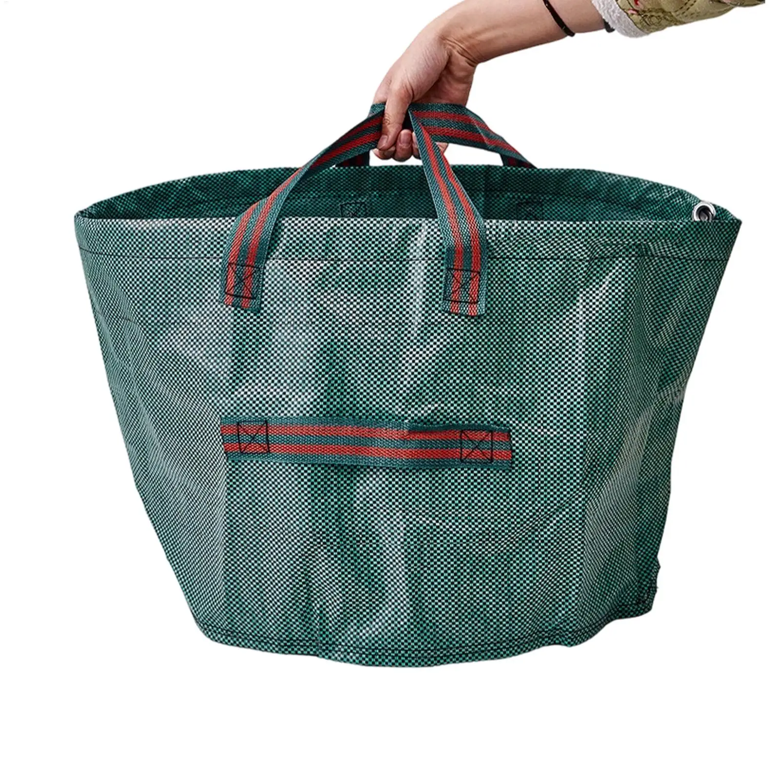 

Мешки для газона и листьев, складные большие стоячие с ручками, дворовые мешки, держатель для мусора в виде листьев для сада, патио, крыльца, кемпинга, парка, мусора