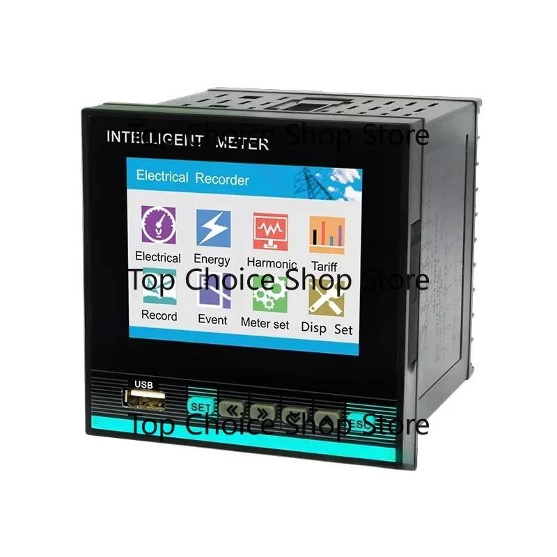 Multi-function 3 Phase Power Meter Recorder Data Logger Chart Logger