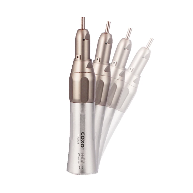 COXO CX235-2 S-2 ทันตกรรม Handpiece ความเร็วต่ําช่องภายในเครื่องดัดภายนอกตรงผ่าตัดไฟฟ้าขัดมอเตอร์