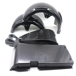 Front Rear Mudguard Fender Plastic Foot Pedal Pad Support Door Mat for Citycoco Scooter Modified Accessories