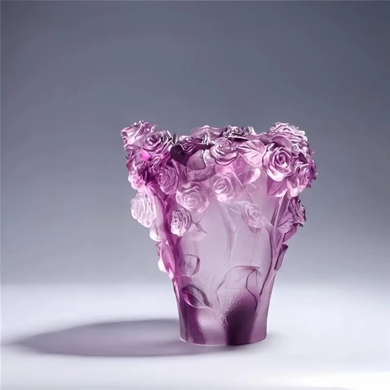 Best-selling Glazed Vase Crystal Cone Incense Burner | Home Hotel Decorative Ornament Aromatherapy Gift