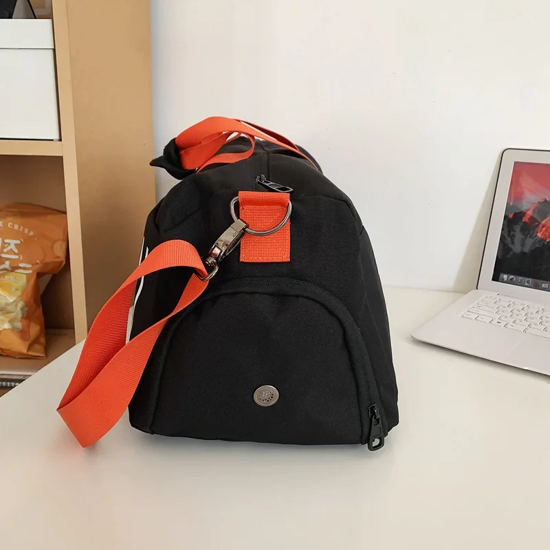 Handbag New Travel Women Bag Lightweight Large Capacity Zipper Portable Unisex Korean Yoga Sports Fitness Training Shoulder bag