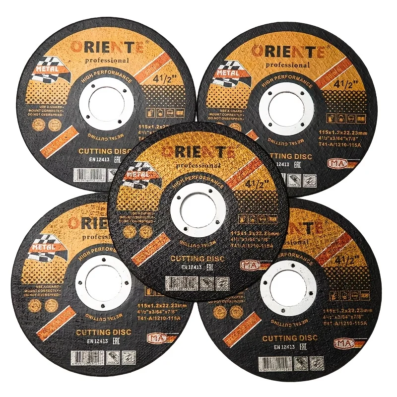 20 Pieces of Super Cutting Discs, Ultra-Thin Metal Cutting Discs, Portable Metal Cutting and Grinding Tools, 4.5-Inch Stainless Steel/Iron Cutting Discs, High Quality and Durable, Suitable for Precision Cutting, Long-Lasting