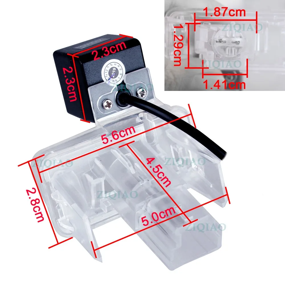 ZIQIAO untuk Toyota Highlander 2013-2016 Camry 2012-2016 Yaris L Verso Prius Sai Vios Corolla Altis Levin 2014-2017 Kamera HS058