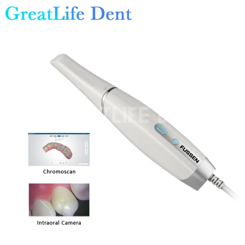 GreatLife DentHigh Precision Color Scanning FUSSEN S6000 Digital Intraoral 3D Scanner System Dental Intraoral Digital 3D Scanner