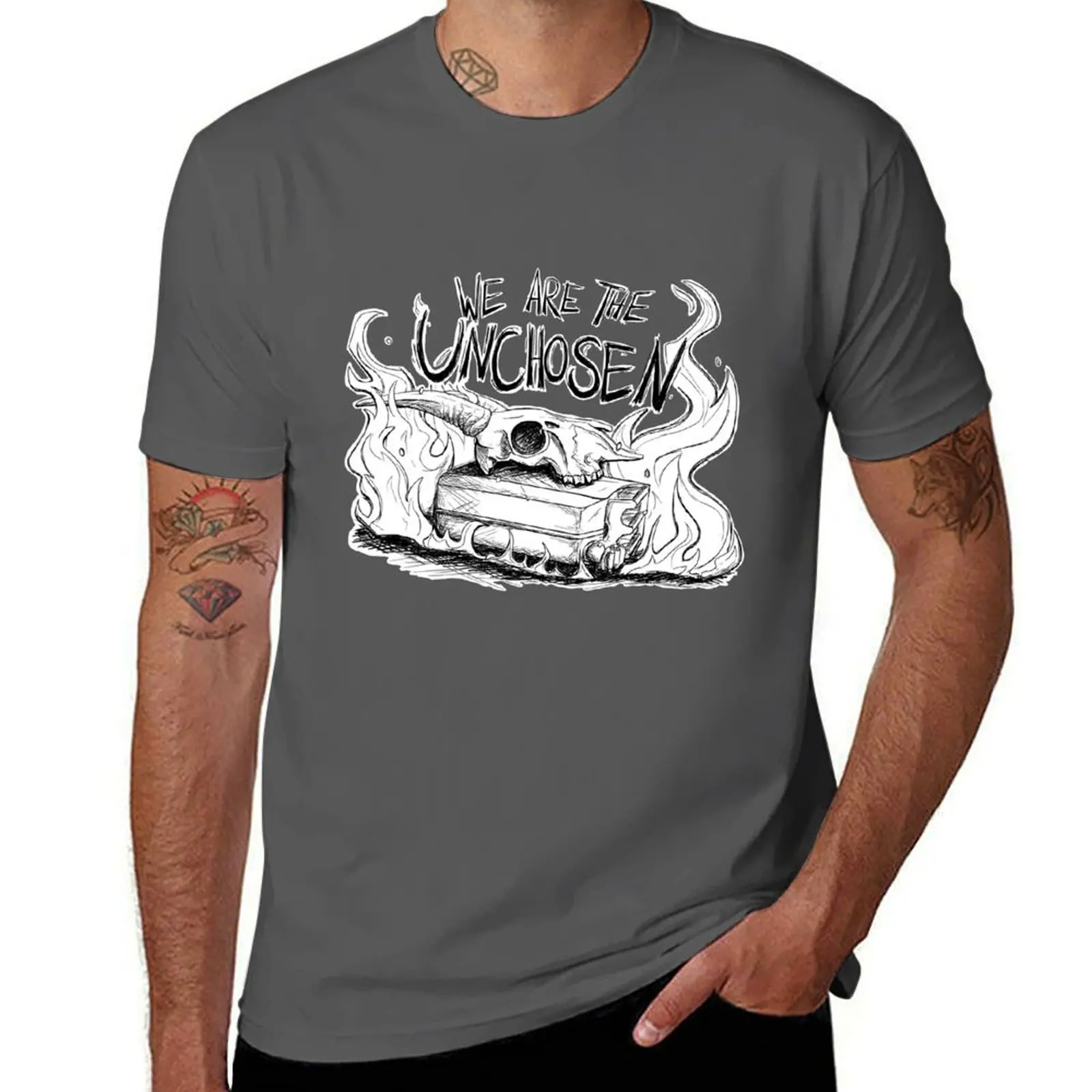 We Are The Unchosen - Burial Grounds T-Shirt man t shirt designer anime t shirts for man t shirt for man T-Shirt