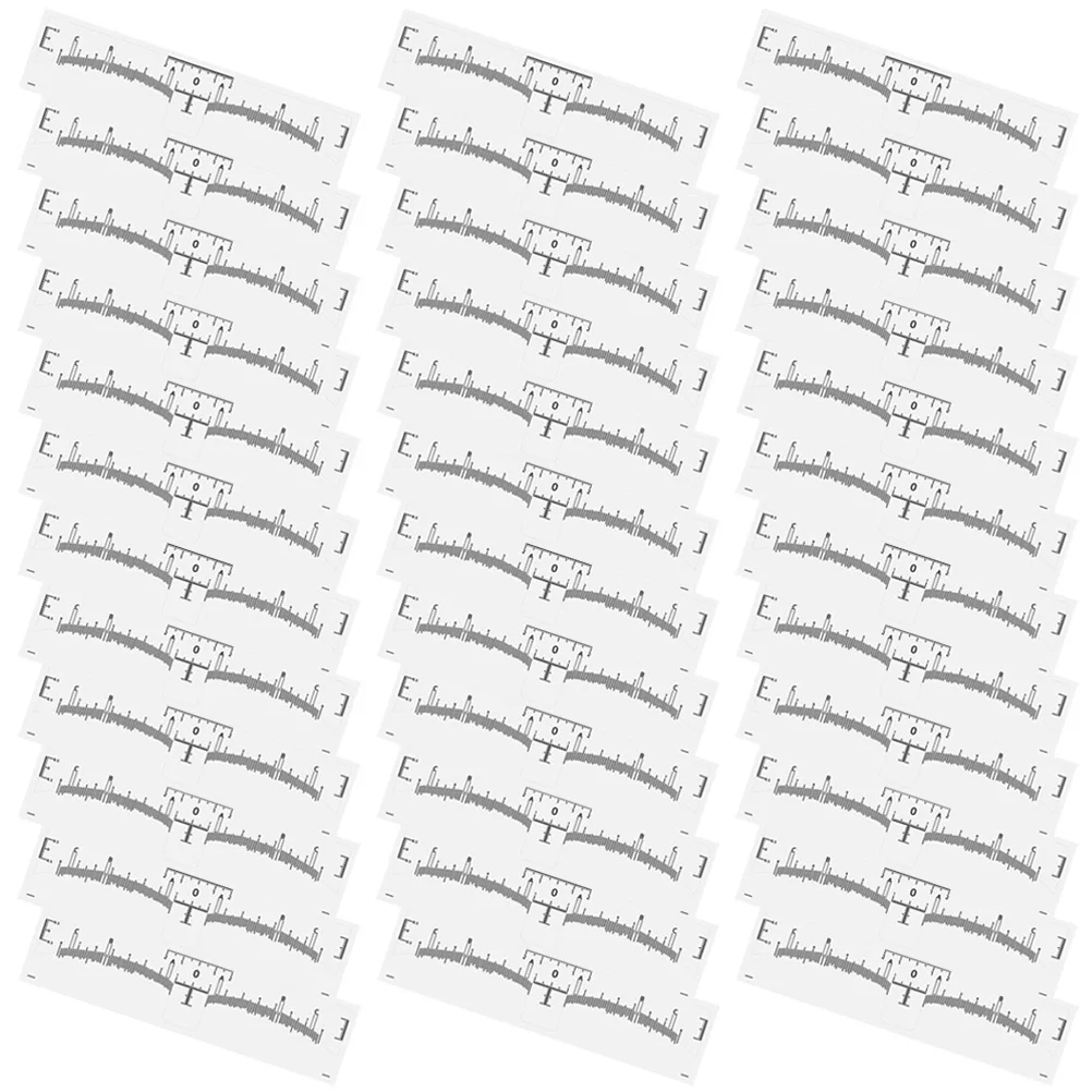 100 Stuks Wegwerp Stencil Kit Meten Wenkbrauw Heerser Voor Vrouwen Brow Shaping Tool Positionering Wenkbrauw Lijn Makeup Tools Tattoo