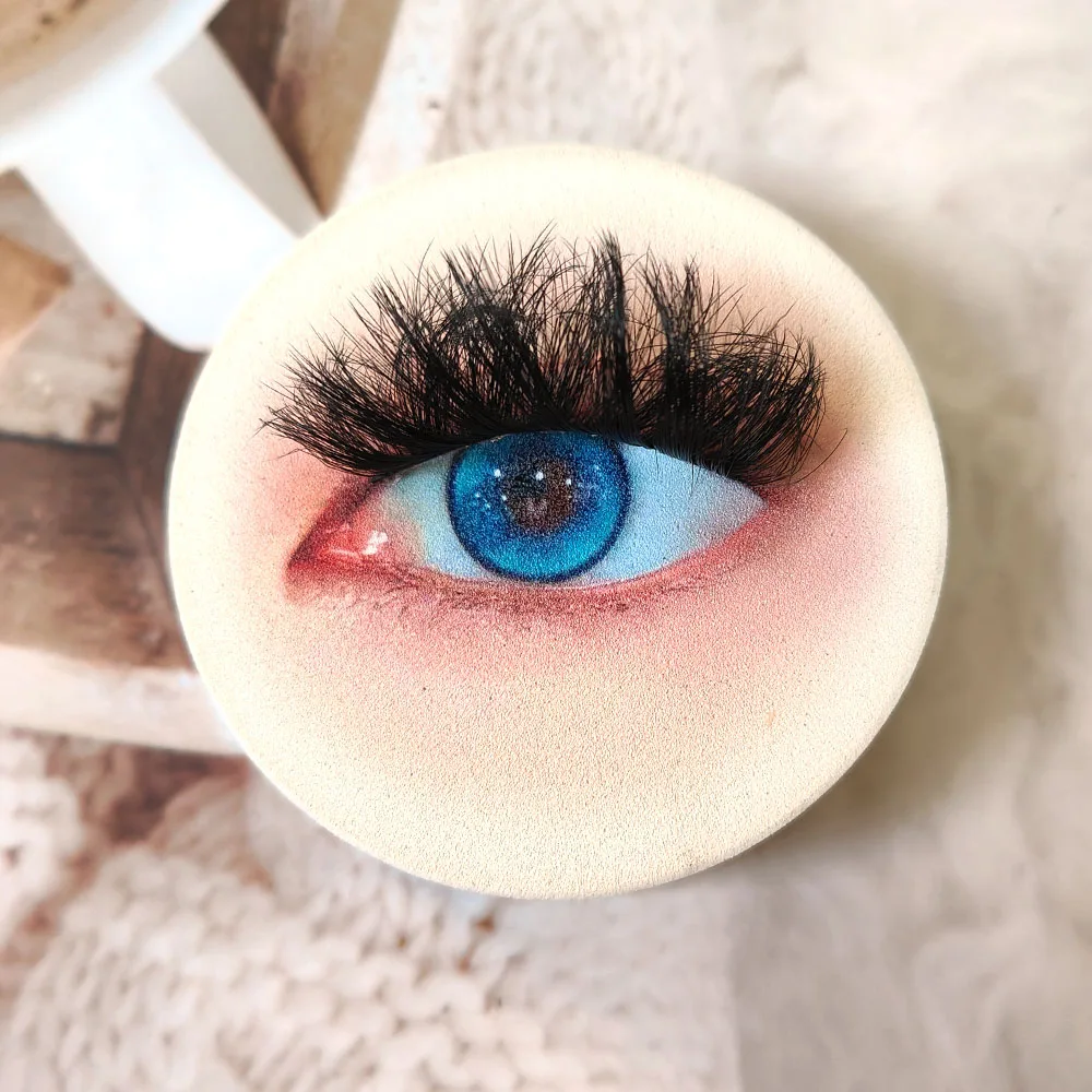 ICYCHEER 7ペア ドラマティックまつげ ロング＆ボリューム 25mm ロングアイラッシュ フェイクミンク 3D メッシーアイラッシュ フルストリップ ソフト 再利用可能