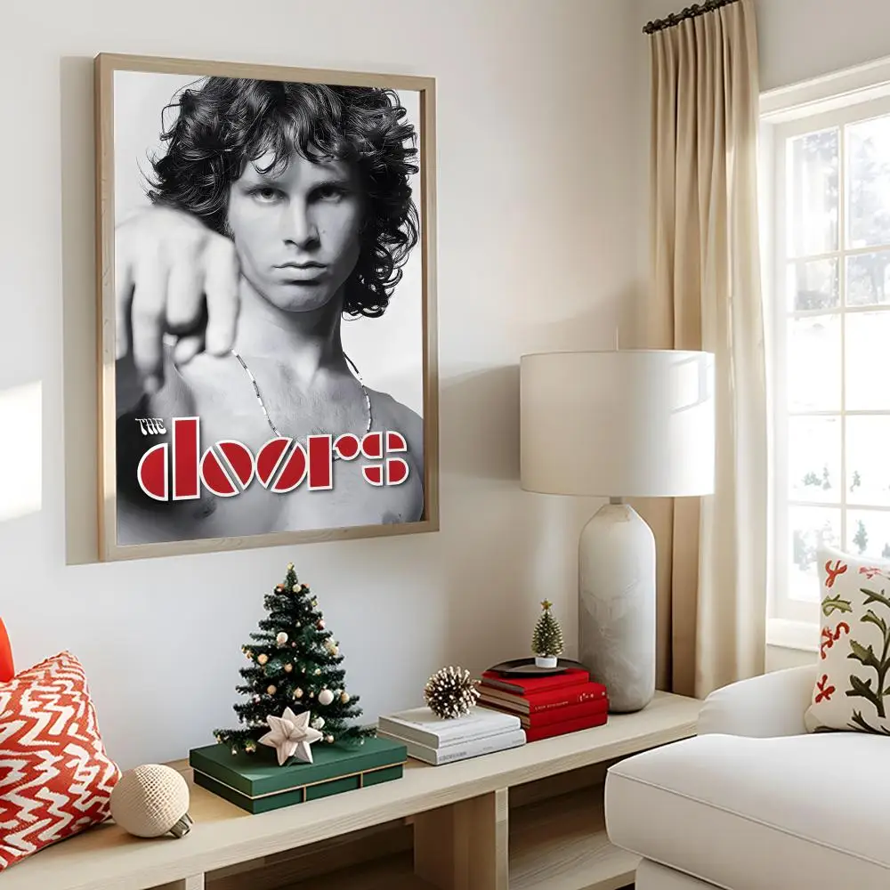 Affiche de groupe de Rock D-Doors Jim Morrison, Design artistique, décor mural Premium pour chambre 