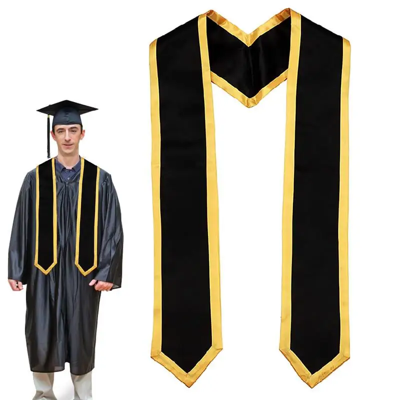 Graduation Stole Adult Graduation Stole Sash Stoles Unisex Graduation Honor Stole With Trim for College Women University High