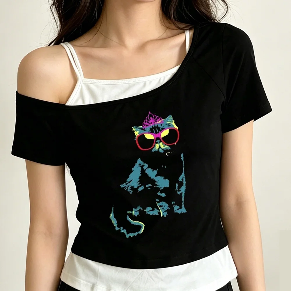 Dungeon Crawler Carl crop top teen gyaru anime 2000s japan kawaii top tees dollette emo alternative  y2k baddie