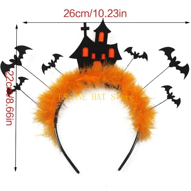 49mf Battes cool bandeau bande d'anniversaire Cosplay Castles Headwear Hair Accessoires