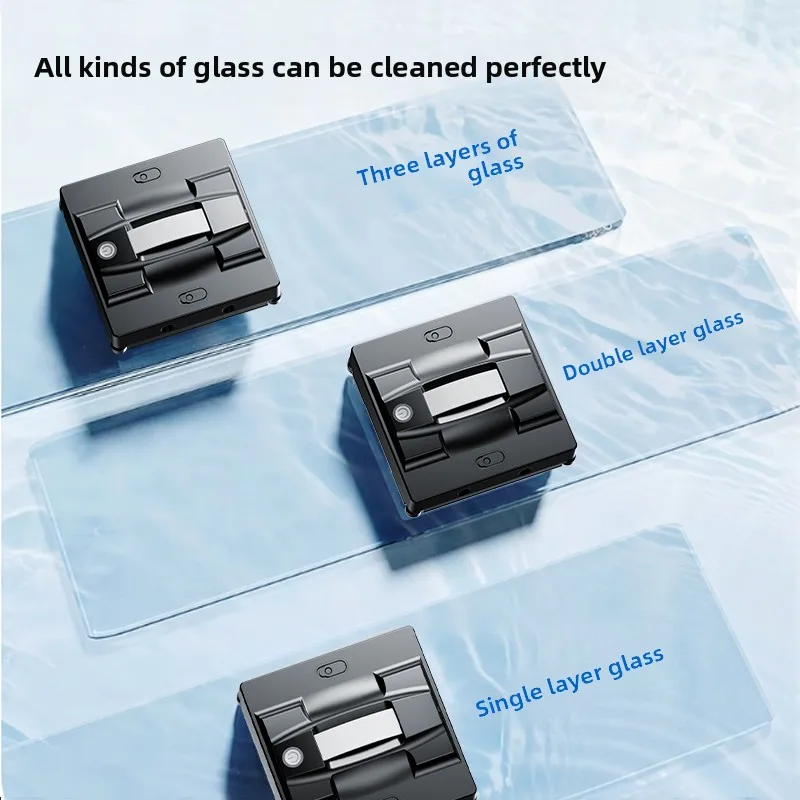 Automatic Window Cleaning Robot Smart Glass Cleaner for High Rise Homes Ultrasonic Cleaner