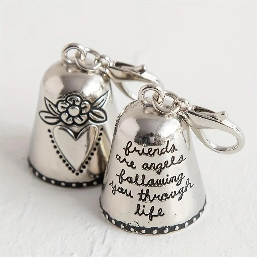 1/5/10/20/50/100pcs Blessing Bells/Are Angels Creative Bell/Good Luck Ornament/Good Luck Always with You Bells with Card/for Fri