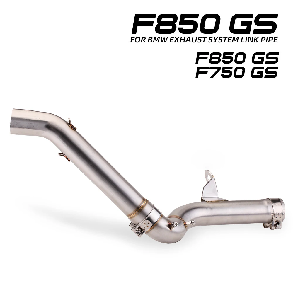 Kit de tubes d'échappement 51MM pour moto BMW F750 F800 F850 F900 F750GS F850GS F850ADV F900GS F900ADV 2018-2026