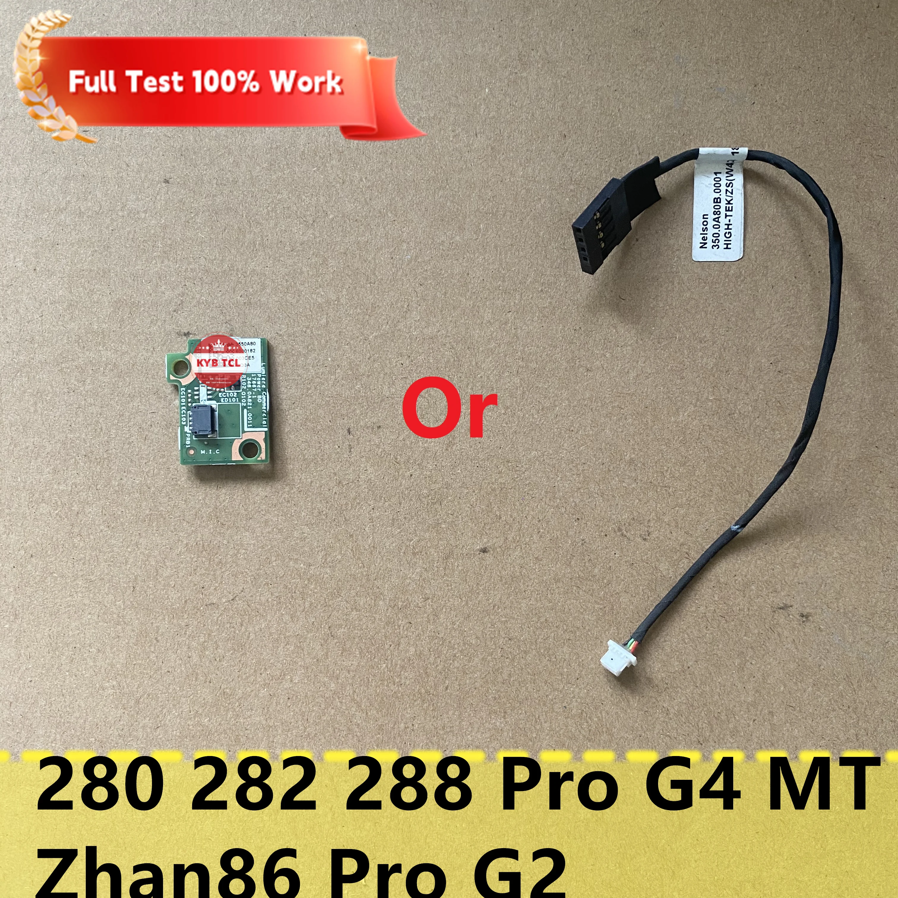 Laptop Notebook For HP 280 282 288 Pro G4 MT Zhan86 Pro G2 MT MI Power Switch Small Board Or Cable 340.0A821.0011 17667-1